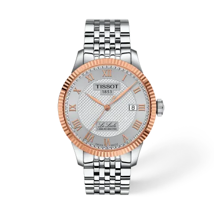 Reloj Tissot Le Locle Gold T932.408.41.033.00 Esfera Plata 39,3 mm
