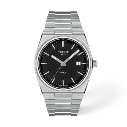 Reloj Tissot PRX T137.410.11.051.00 Esfera Negro 40 mm
