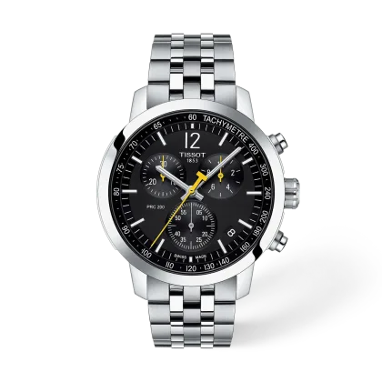 Reloj Tissot PRC 200 T114.417.11.057.00 Esfera Negro 43 mm