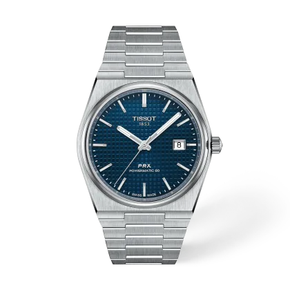 Reloj Tissot PRX T137.407.11.041.00 Esfera Azul 40 mm