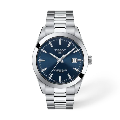 Reloj Tissot Gentleman T127.407.11.041.00 Esfera Azul 40 mm