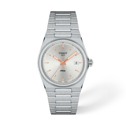 Reloj Tissot PRX T137.210.11.031.00 Esfera Plata 35 mm
