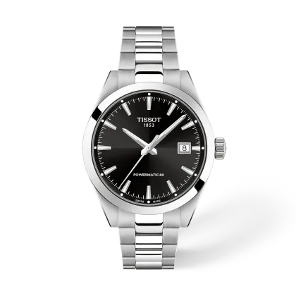 Reloj Tissot Gentleman T165.807.11.051.00 Esfera Negro 38 mm