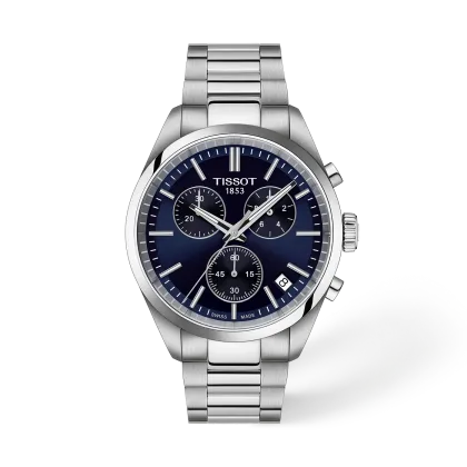 Reloj Tissot PR 100 T150.417.11.041.00 Esfera Azul 40 mm