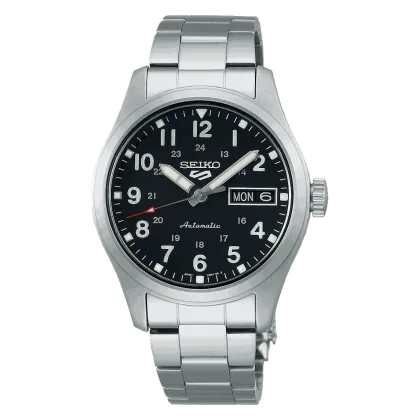 Reloj Seiko 5 Sports SRPJ81K1 Esfera Negra 36,4 mm