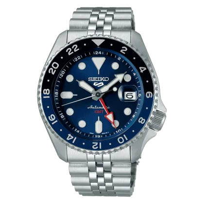 Reloj Seiko 5 Sports GMT SSK003K1 Esfera Azul 42,5 mm