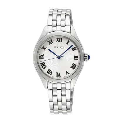 Reloj Seiko SUR327P1 Esfera Blanca 29 mm