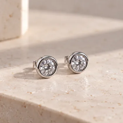 Aros Dona Punto de Luz Plata 925